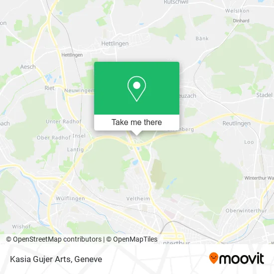 Kasia Gujer Arts map