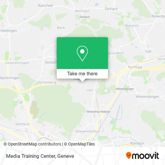 Media Training Center map