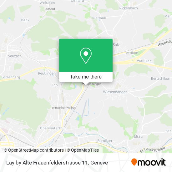 Lay by Alte Frauenfelderstrasse 11 map