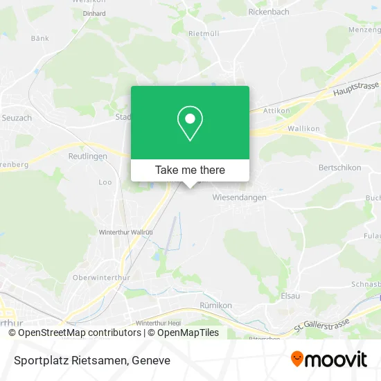 Sportplatz Rietsamen map