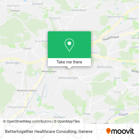 Bettertogether Healthcare Consulting map