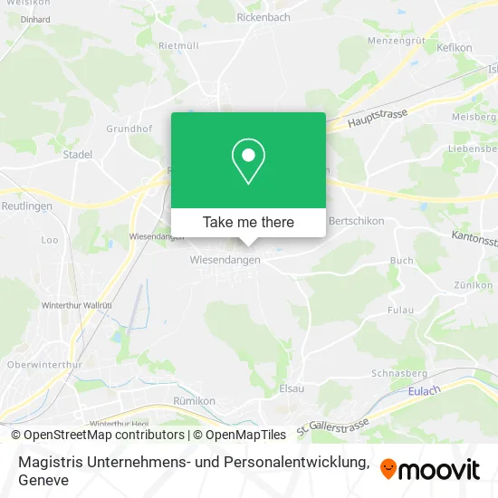 Magistris Unternehmens- und Personalentwicklung map