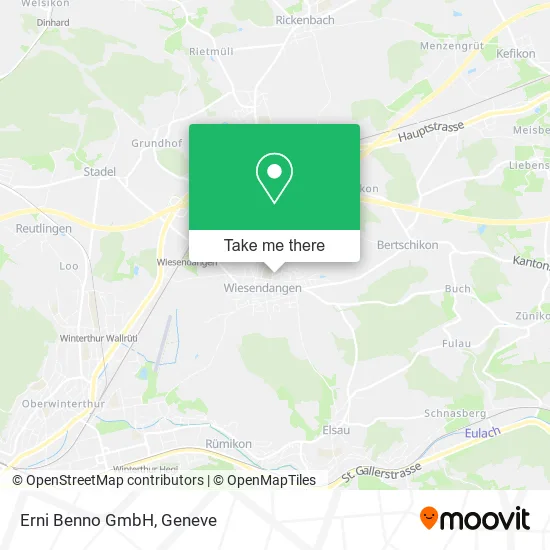 Erni Benno GmbH map