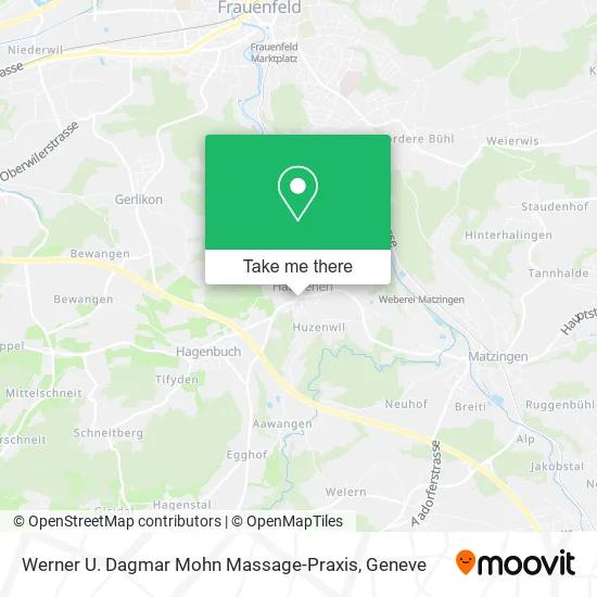 Werner U. Dagmar Mohn Massage-Praxis map