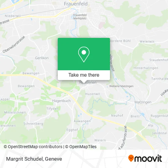 Margrit Schudel map