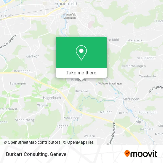 Burkart Consulting map