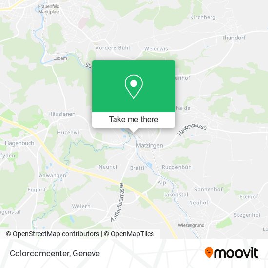 Colorcomcenter map