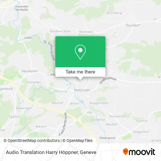 Audio Translation Harry Höppner map