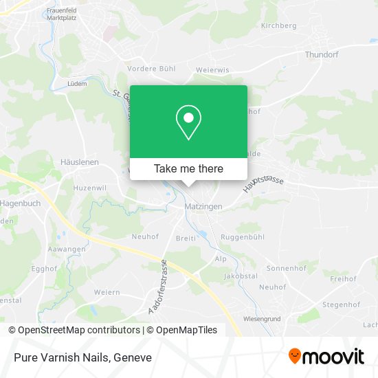 Pure Varnish Nails map