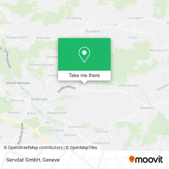 Servdat GmbH map