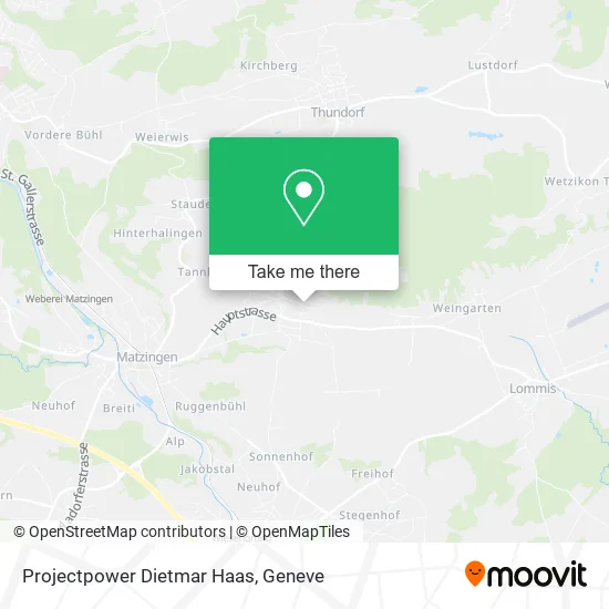 Projectpower Dietmar Haas map