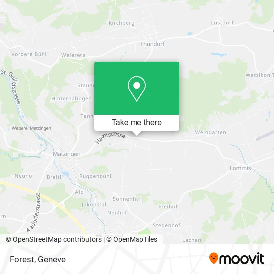 Forest map