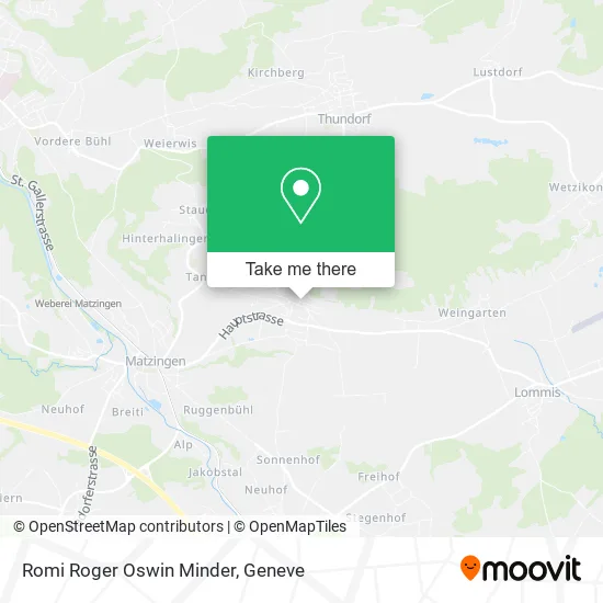 Romi Roger Oswin Minder map