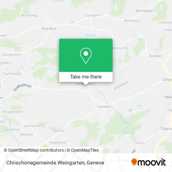 Chrischonagemeinde Weingarten map