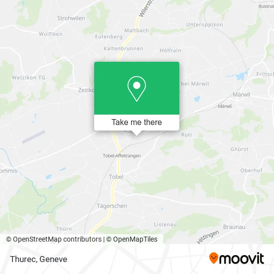 Thurec map
