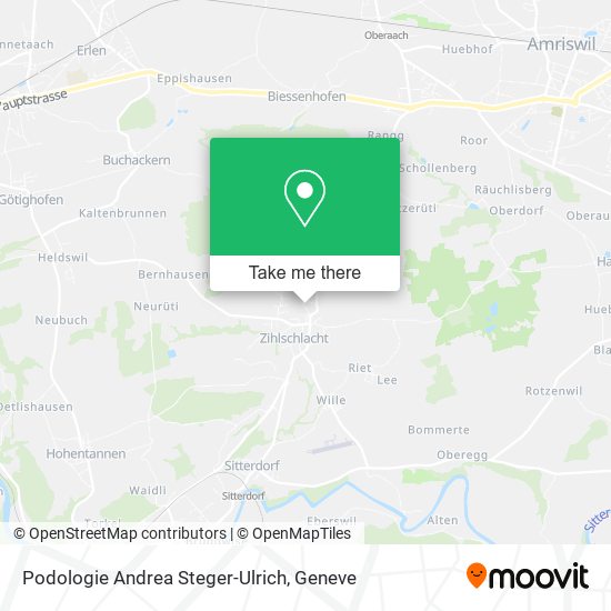 Podologie Andrea Steger-Ulrich map