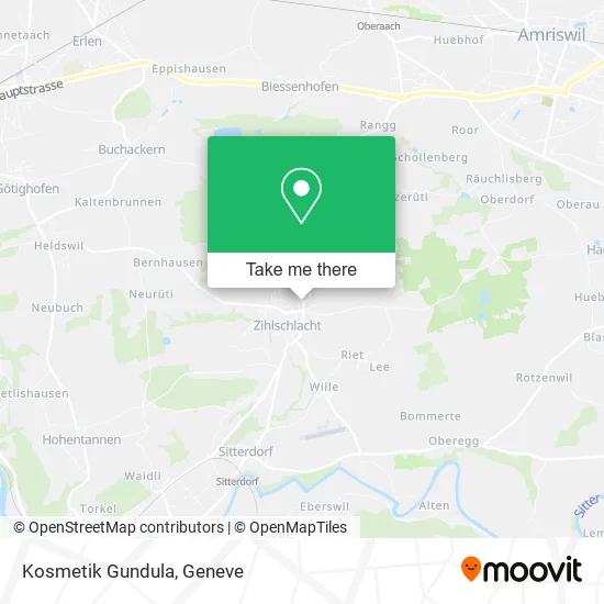 Kosmetik Gundula map