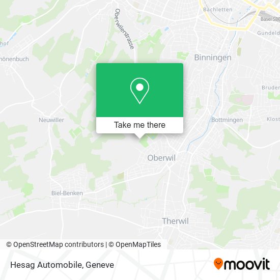 Hesag Automobile map