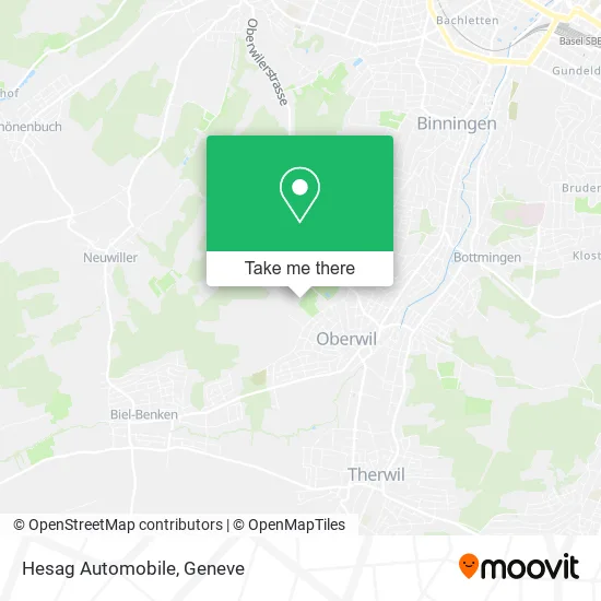 Hesag Automobile map
