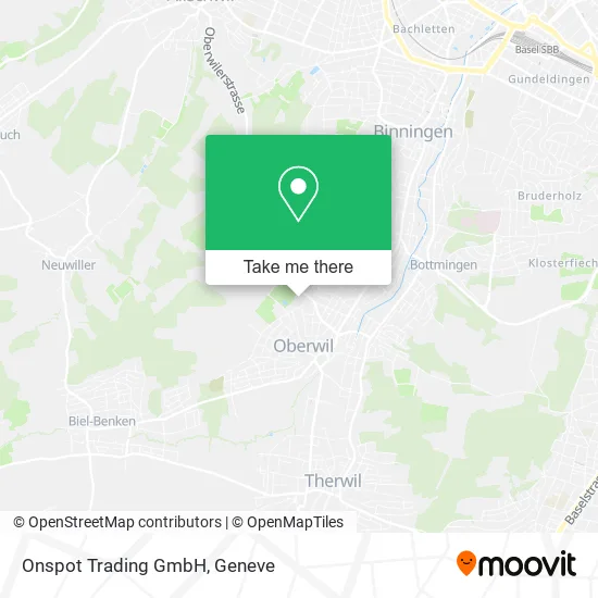 Onspot Trading GmbH map