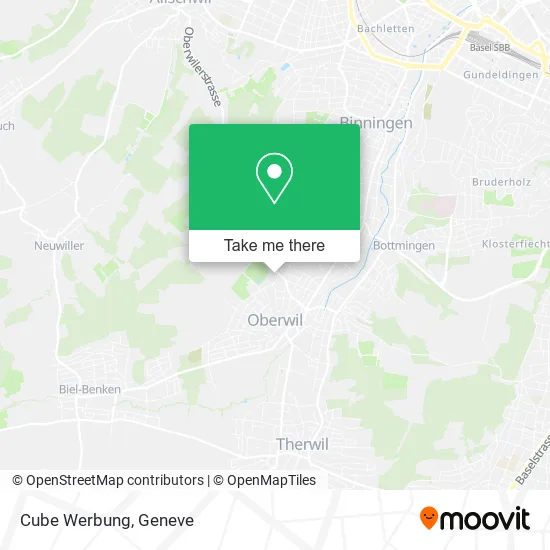 Cube Werbung map