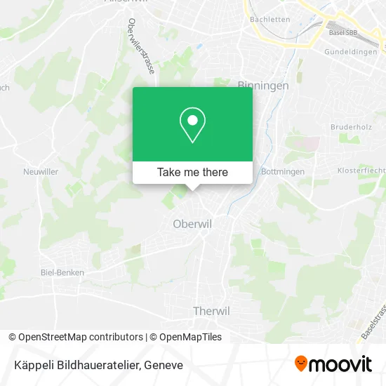 Käppeli Bildhaueratelier map