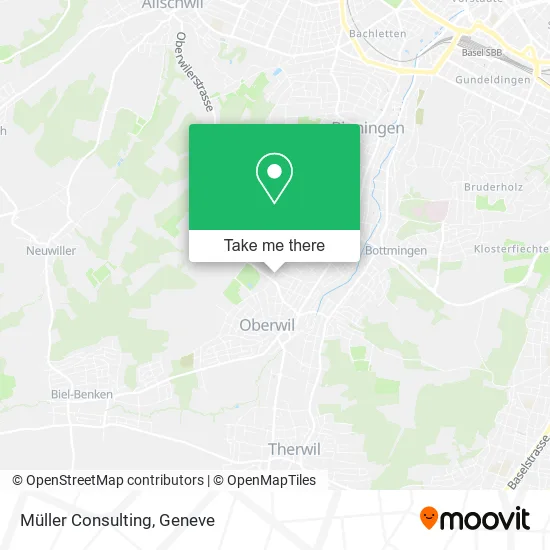 Müller Consulting map