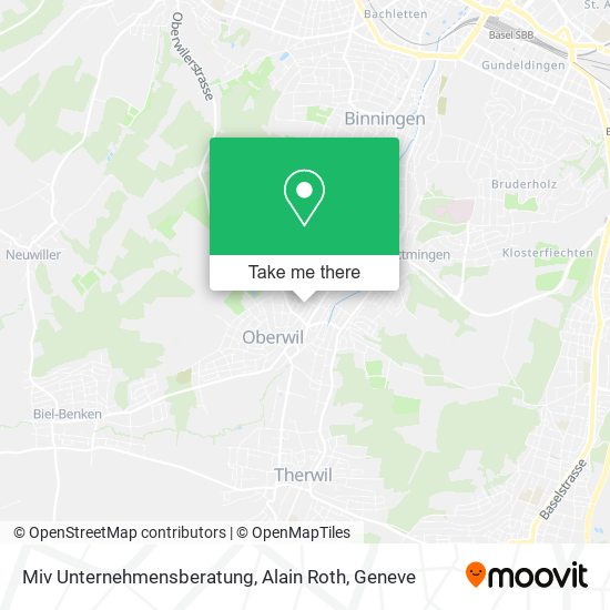 Miv Unternehmensberatung, Alain Roth map