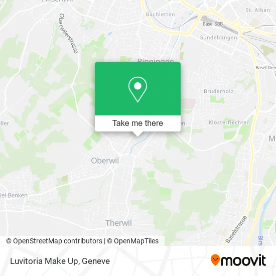 Luvitoria Make Up map
