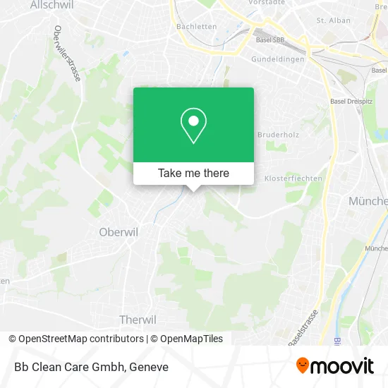 Bb Clean Care Gmbh map