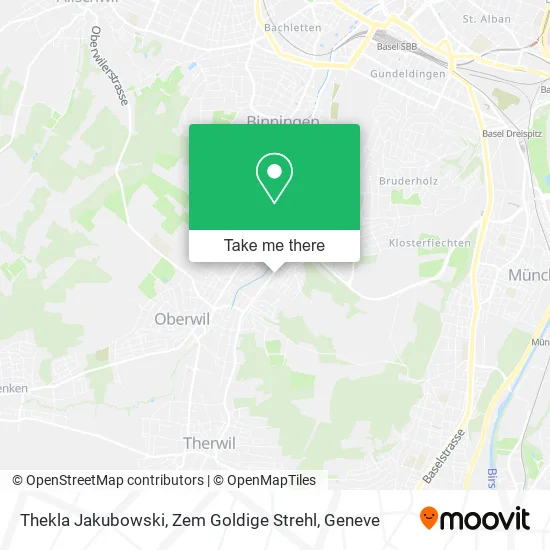 Thekla Jakubowski, Zem Goldige Strehl plan