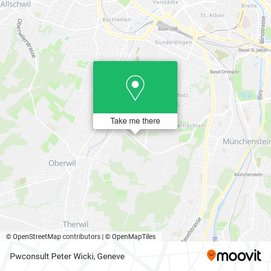 Pwconsult Peter Wicki map