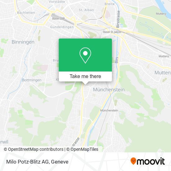 Milo Potz-Blitz AG map