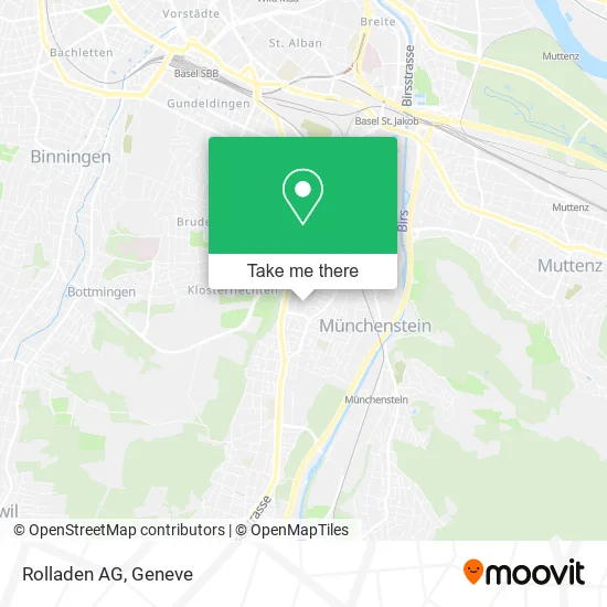 Rolladen AG map