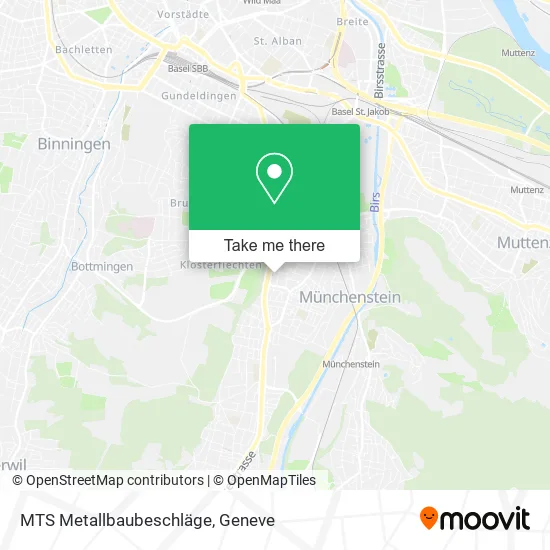 MTS Metallbaubeschläge map
