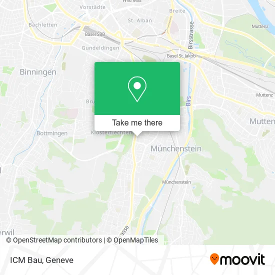 ICM Bau map