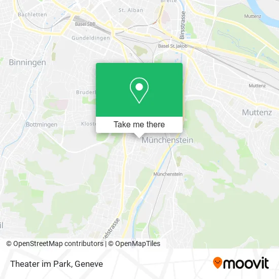 Theater im Park map