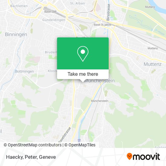 Haecky, Peter map