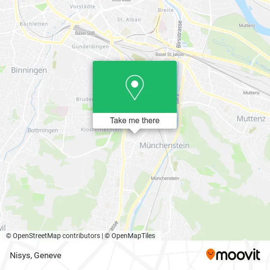 Nisys map