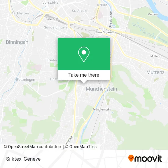 Silktex map
