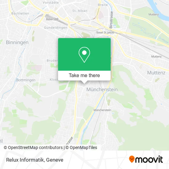 Relux Informatik map
