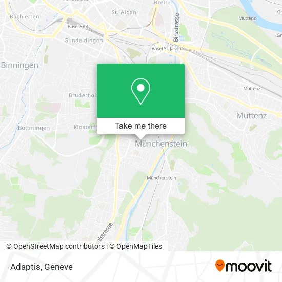Adaptis map
