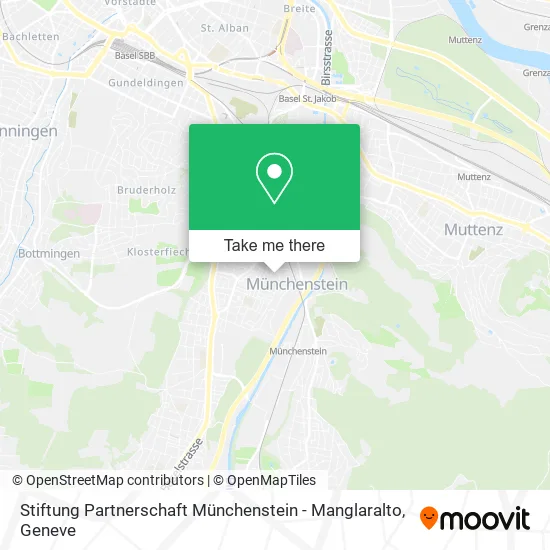 Stiftung Partnerschaft Münchenstein - Manglaralto map