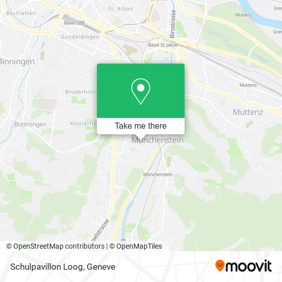 Schulpavillon Loog map