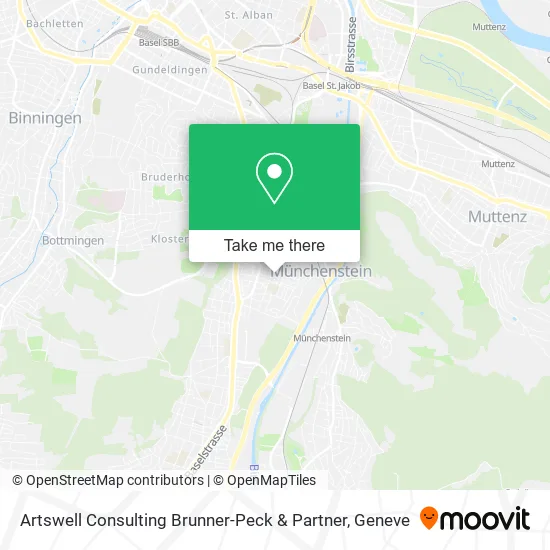 Artswell Consulting Brunner-Peck & Partner map