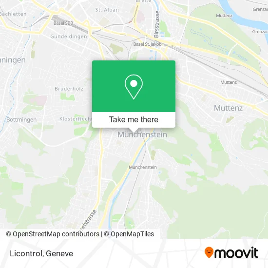 Licontrol map