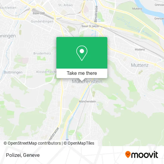 Polizei map