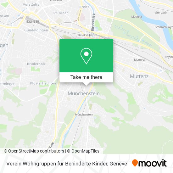 Verein Wohngruppen für Behinderte Kinder map