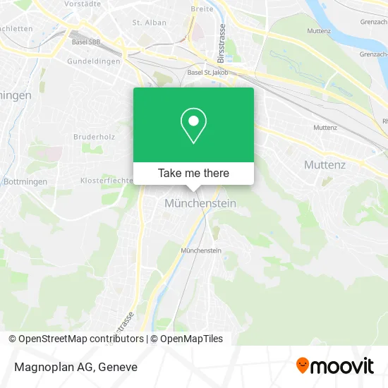 Magnoplan AG map