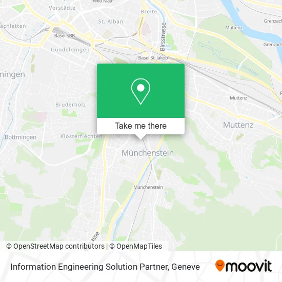 Information Engineering Solution Partner map